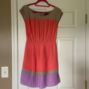 American Eagle, size xs, peach, purple dress